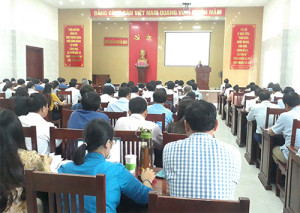 Hội nghị học tập, quán triệt chuyên đề năm 2022 về học tập và làm theo tư tưởng đạo đức, phong cách Hồ Chí Minh về cán bộ và công tác cán bộ