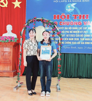 Thí sinh Lê Thị Hoài Thương “Rung chuông vàng” Hội thi thực hiện thắng lợi Nghị quyêt Đại hội Đảng các cấp nhiệm kỳ 2020 - 2025...